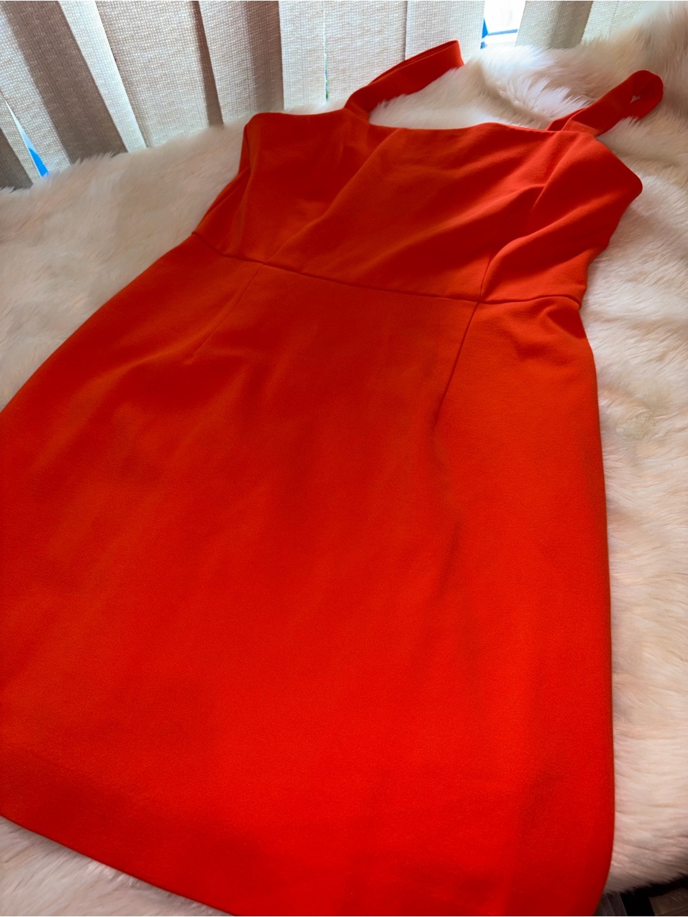Orange dress size 8